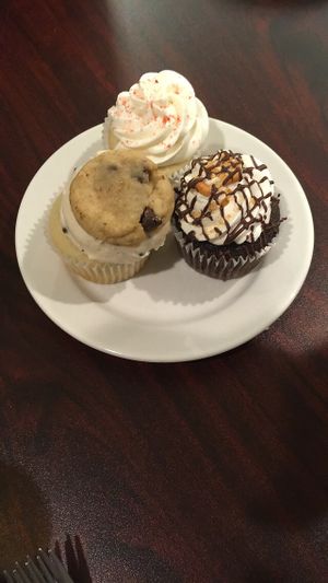 Cupcakes at Vegan East in White Bear Lake