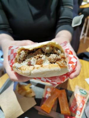 Kebab, amazing! at Veggie's World in Andorra La Vella