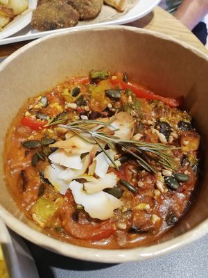 Curry thai at Veggie's World in Andorra La Vella