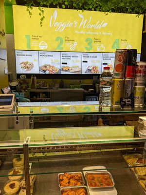 inside at Veggie's World in Andorra La Vella