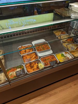 options, most of them vegan at Veggie's World in Andorra La Vella