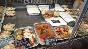 Vegan offerings at Veggie's World in Andorra La Vella