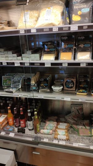 Vegan groceries at Veggie's World in Andorra La Vella