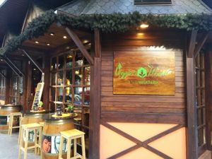 seen from outside at Veggie's World in Andorra La Vella