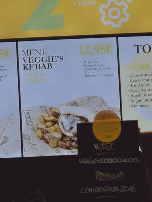  at Veggie's World in Andorra La Vella
