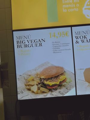  at Veggie's World in Andorra La Vella