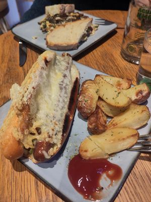 Hot Dog at day 2 at Veggie's World in Andorra La Vella