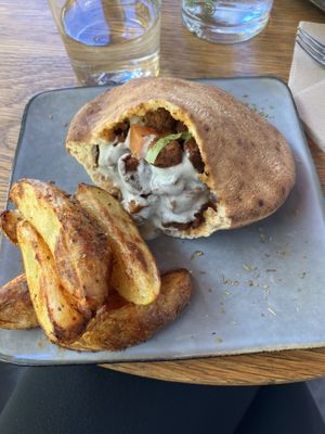 Kebab vegan  at Veggie's World in Andorra La Vella