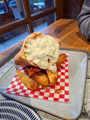 Kebab at Veggie's World in Andorra La Vella