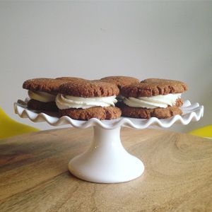 Ginger Molasses Sandwiches at Beards Coffee Bar & Bakery in Sudbury