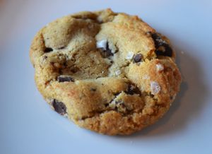 Salted Chocolate Chunk Cookie at Beards Coffee Bar & Bakery in Sudbury