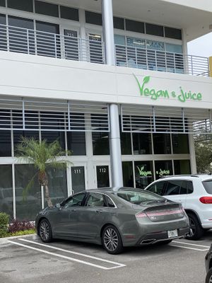 Front part  at Vegan and Juice in Miami