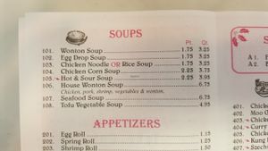 Tofu soup is vegan!!! at China II in Sanford