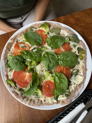 Bianca Pizza at Jak Malina in Szczecin