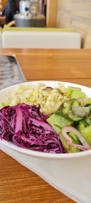Salad you can choose on your own at Jak Malina in Szczecin