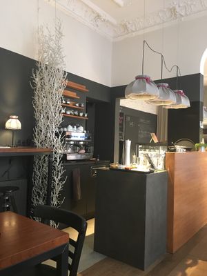 Inside at Jak Malina in Szczecin