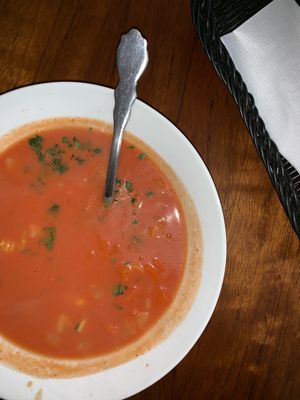 pomidorowa, soup of the day:) at Jak Malina in Szczecin