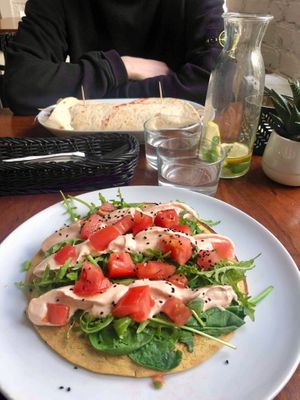 Amazing vegan thousand island sauce! at Jak Malina in Szczecin