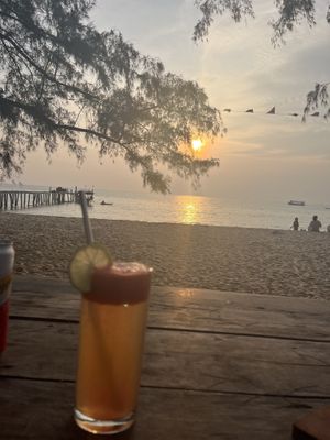   at Lazy Beach in Koh Rong