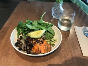 Mother Earth so so good  at Flower Child in Santa Monica