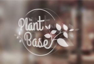 frosted glass logo at Haven in Tunbridge Wells