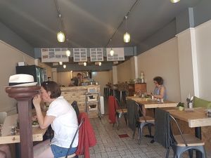 nice little eat in cafe but also does takeaway at Haven in Tunbridge Wells