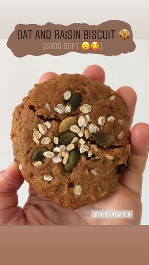 Oat and Raisin Biscuit  at Haven in Tunbridge Wells