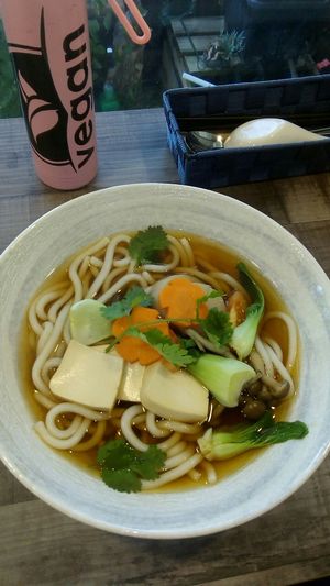 Udon noodle looking good at Yi Ke Shu - Tanjung Bungah in Penang
