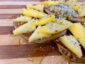 Tropical pancake at Get Juiced in South West London