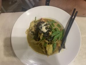 Noodles at Batien Vegetarian - Maybe closed in Chiayi