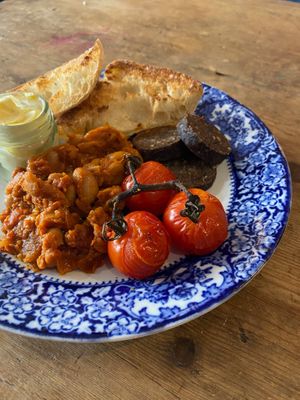 Vegan seasonal dishes at Debbie Bryan at Debbie Bryan - Nottingham City Centre in Nottingham