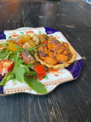 Vegan seasonal dishes at Debbie Bryan at Debbie Bryan - Nottingham City Centre in Nottingham