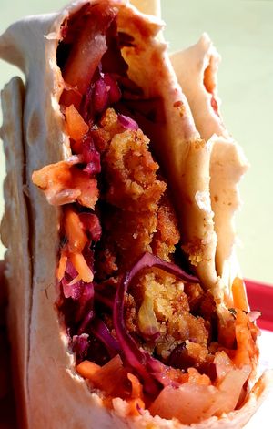 falafel at Seven Spices in Geneva