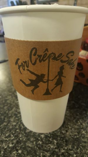 Coffee Options at For Crepes Sake in Lansing
