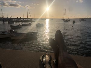 Sunset  at PurEssence in Alvor