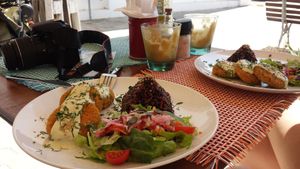 Delicious food, spectacular service and the atmosphere! Mmm! at PurEssence in Alvor