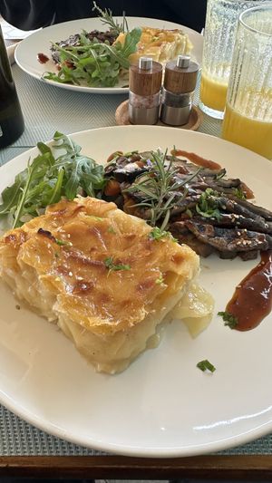 Portobelllo steak  at PurEssence in Alvor