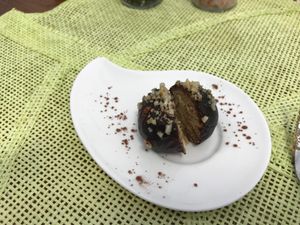 Bombom de manteiga de amendoim at PurEssence in Alvor