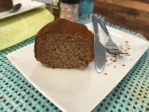 Bolo de banana at PurEssence in Alvor