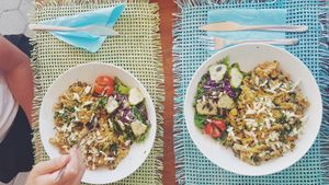 Daily dish at PurEssence in Alvor