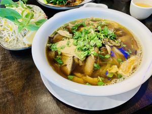 Combination Pho at Huong Viet in Footscray