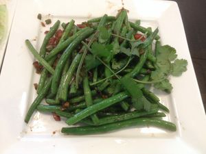 Satay Beans ~ Perfectly seasoned!  at Huong Viet in Footscray