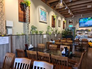 Expanded restaurant inside at Huong Viet in Footscray