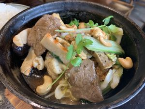 Mixed veg dish. Really tasty  at Huong Viet in Footscray