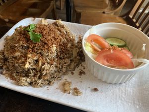 Fried rice. Not my fave  at Huong Viet in Footscray
