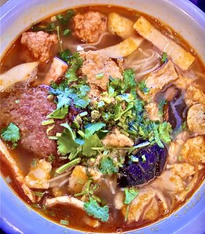 Bún riêu   at Huong Viet in Footscray