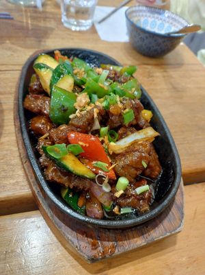 Mongolian Beef at Huong Viet in Footscray