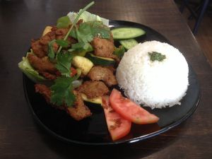 "Chicken Fillets" ~ If you need a fried chicken fix you must get these! at Huong Viet in Footscray