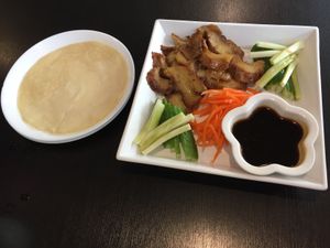 Vegan Peking Duck at Huong Viet in Footscray
