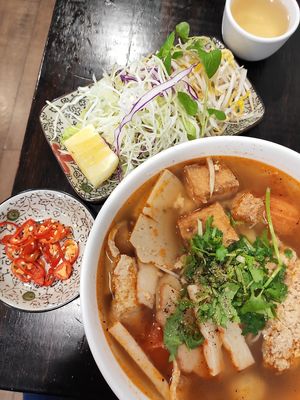 Bun Rieu at Huong Viet in Footscray